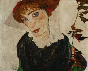 Egon Schiele Portrait of Wally oil painting