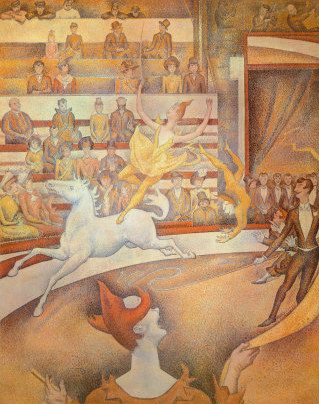 Georges Seurat Circus oil painting reproduction