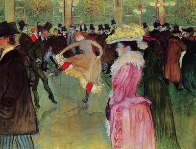 Henri de Toulouse-Lautrec Dance at the Moulin Rouge