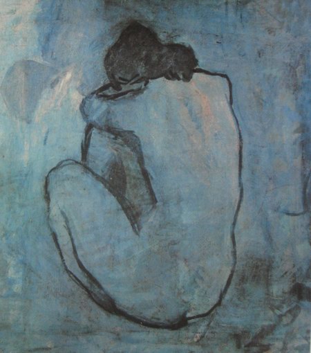 Pablo Picasso Seated nude, Back view