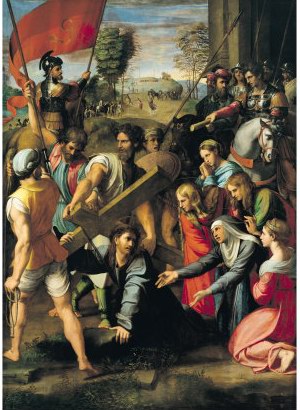 Raffaello Sanzio The Fall on the Road to Calvary