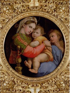 Raffaello Sanzio The Madonna of the Chair oil painting