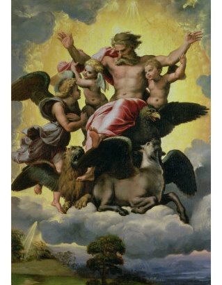 Raffaello Sanzio Vision of Ezekiel oil painting reproduction