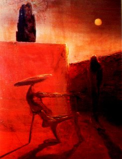 Salvador Dali the ghost of vermeer van Delft 1934