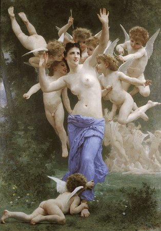 William Bouguereau Le Gutier oil painting reproduction