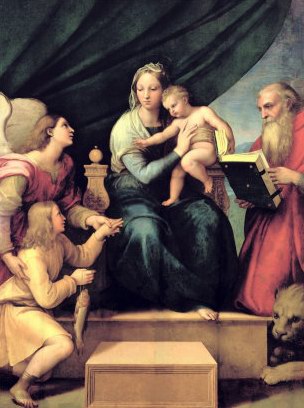 Raffaello Sanzio The Madonna of the Fish oil painting