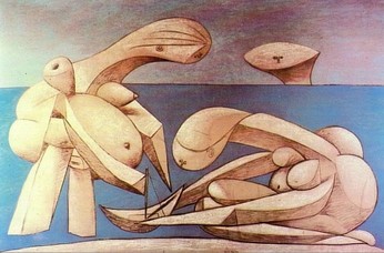 Pablo Picasso La baignade oil painting