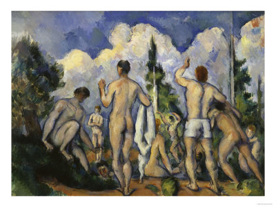 Paul Cezanne The Bathers 1890