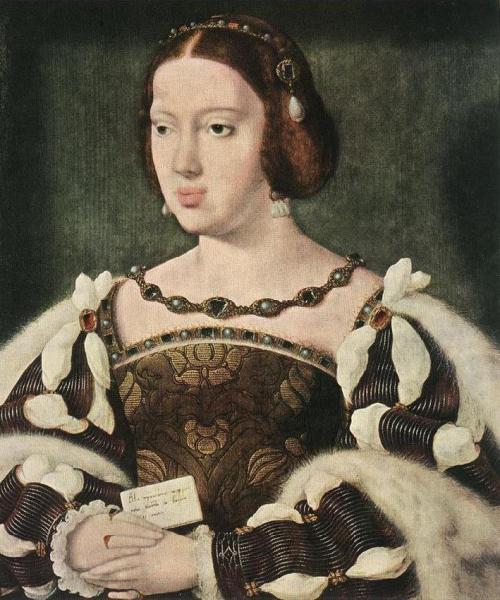 Portrait of Eleonora, Queen of France fdg