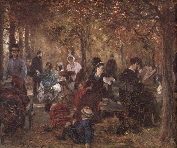 At the Luxemburg park