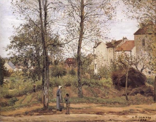 Landscape in the vicinity of Louveciennes