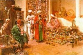 Arab or Arabic people and life. Orientalism oil paintings 347