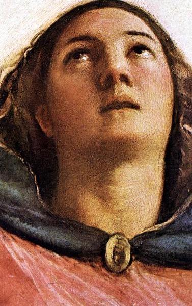 Assumption of the Virgin (detail) t