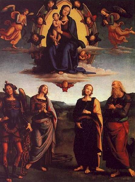 The Virgin and Child with Saints