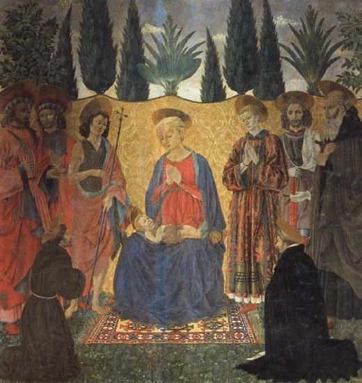 Madonna and Child with Saints