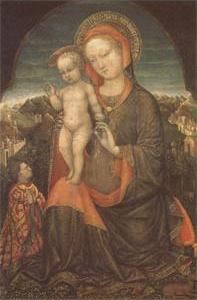THe Virgin and Child Adored by Lionello dEste (mk05)