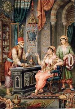 Arab or Arabic people and life. Orientalism oil paintings 400
