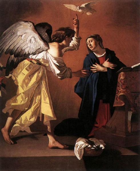 The Annunciation f