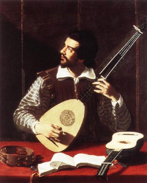 The Theorbo Player dfghj