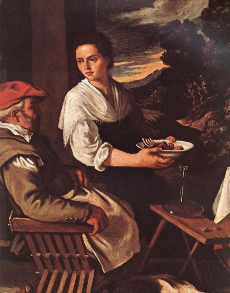 Christ at Emmaus (detail) ah