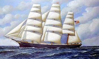 Seascape, boats, ships and warships. 03