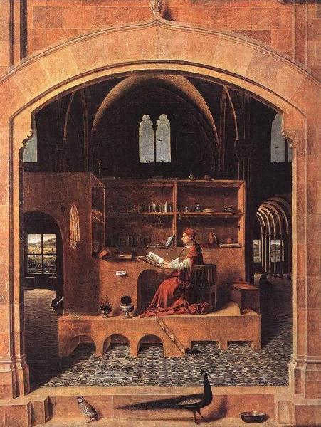 St Jerome in his Study