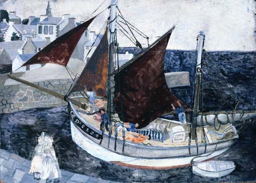 Boat in Harbour, Brittany