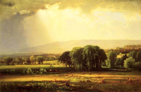 Harvest Scene in the Delaware Valley
