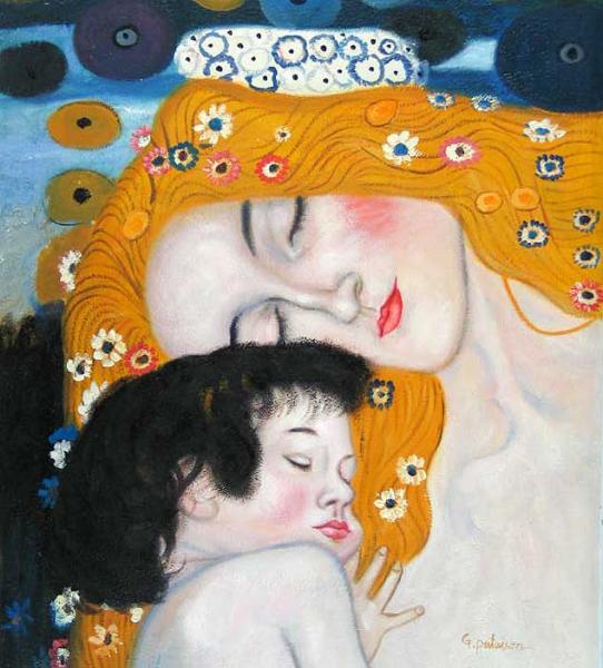 The Three Ages of Woman (detail)