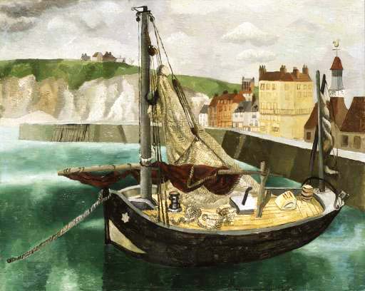A Fishing Boat in Dieppe Harbour