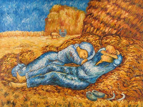 Noon Rest After Millet