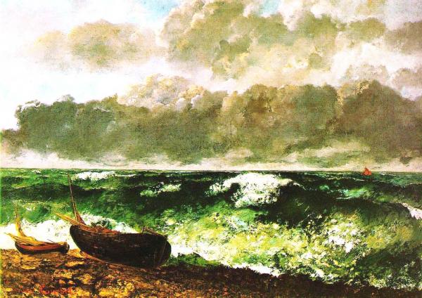 The Stormy Sea or the Wave