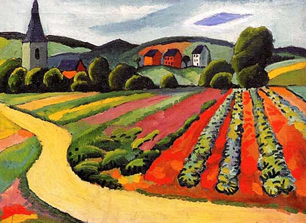 Landscape at the Tegersee