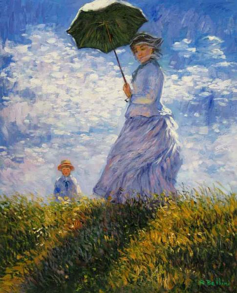 Madame Monet and Her Son