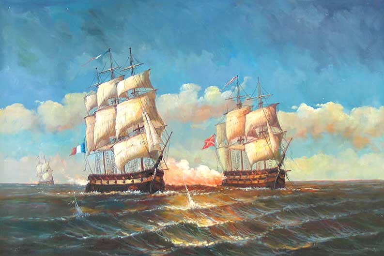 Ships at Battle