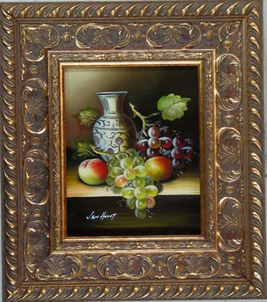 Vase and FruitThe price includes the frame