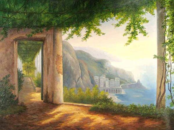 View to the Amalfi Coast