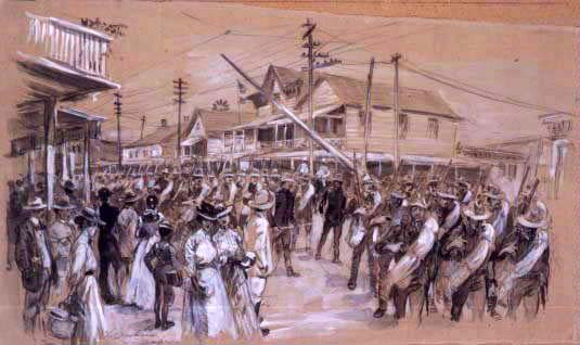 A Street scene at Tampa City