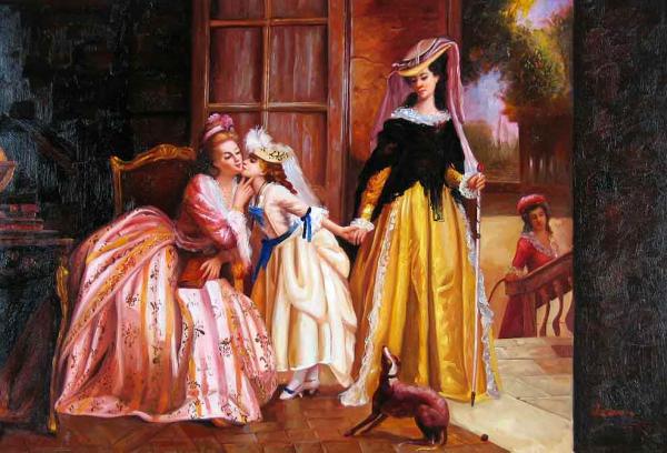 La Reine Marie-Antoinette et Sa Fille