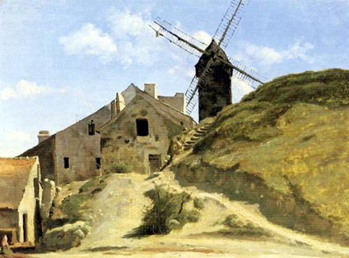 A Windmill in Montmartre