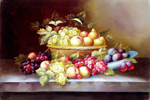 Classic Basket of Fruit