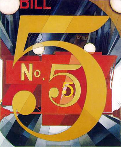 I Saw the Figure Five in Gold