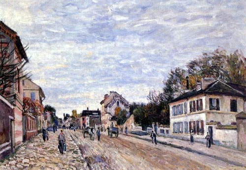 Street Scene in Marly