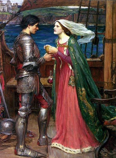 Tristan and Isolde sharing the Potion