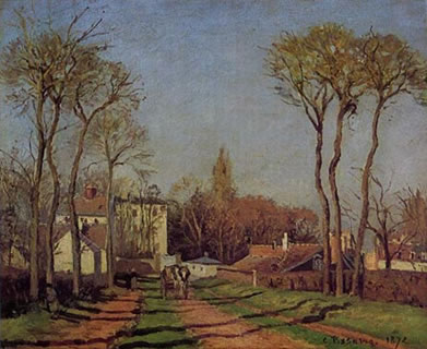 The Entrance to the Village of Voisins