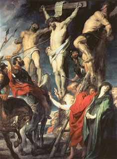 Christ on the Cross between the Two Thieves
