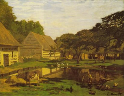 Farmyard in Normandy