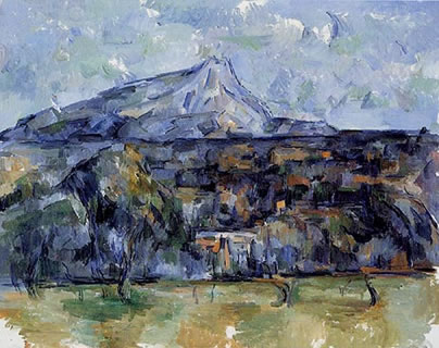 Mont Sainte-Victoire Seen from Les Lauves