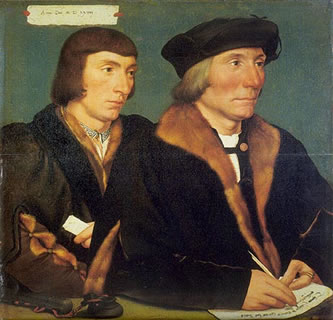 Portrait of Sir Thomas Godsalve and His Son John