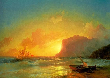 The Sea. Koktebel Cove